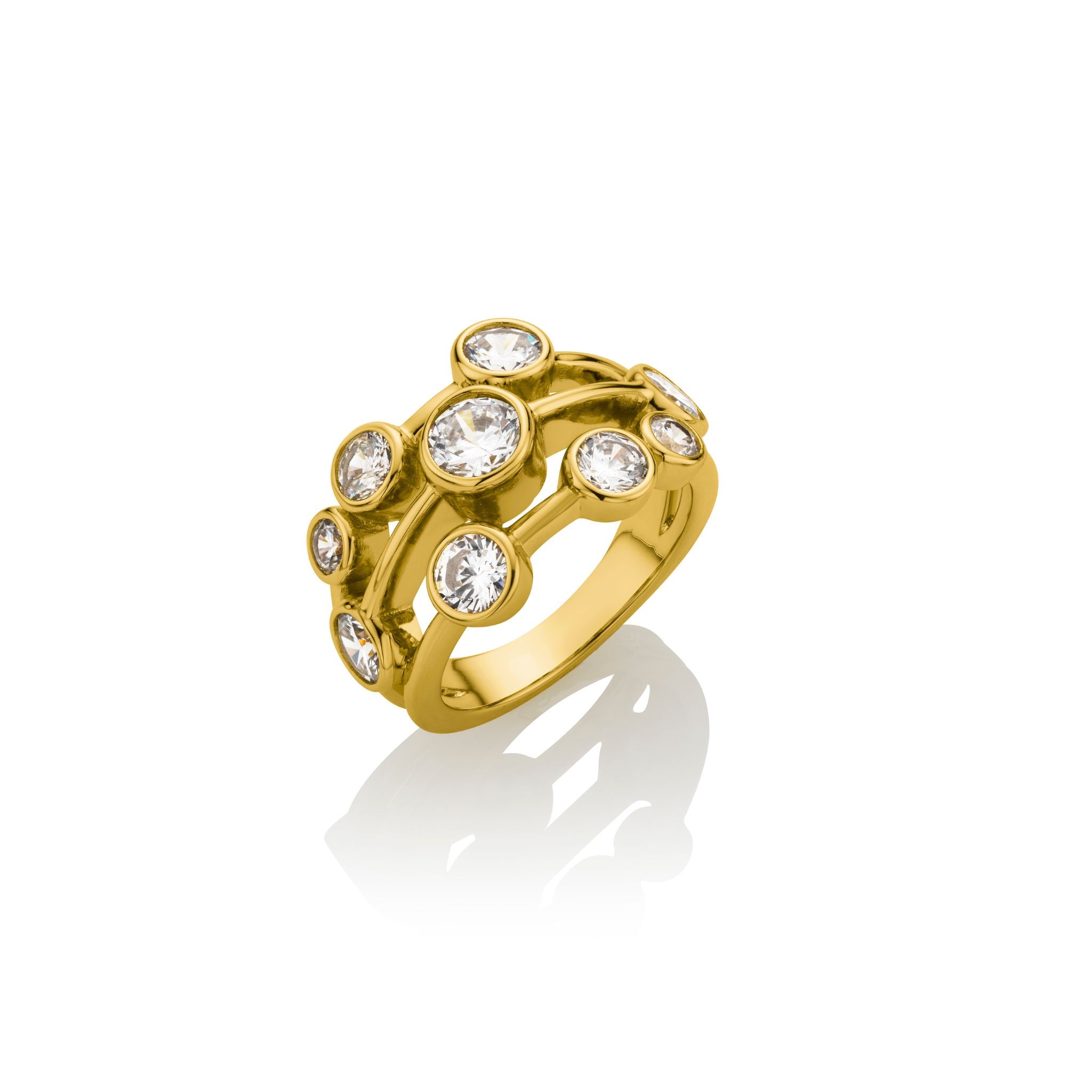 Sample: The Gold Galaxy Ring (Strong Plating)