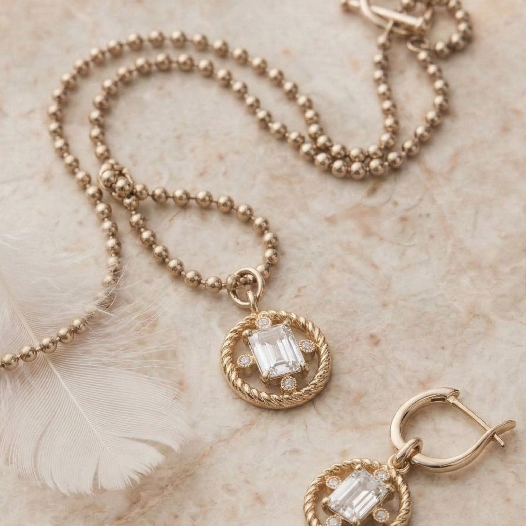 The Gold Zsa Zsa Lariat