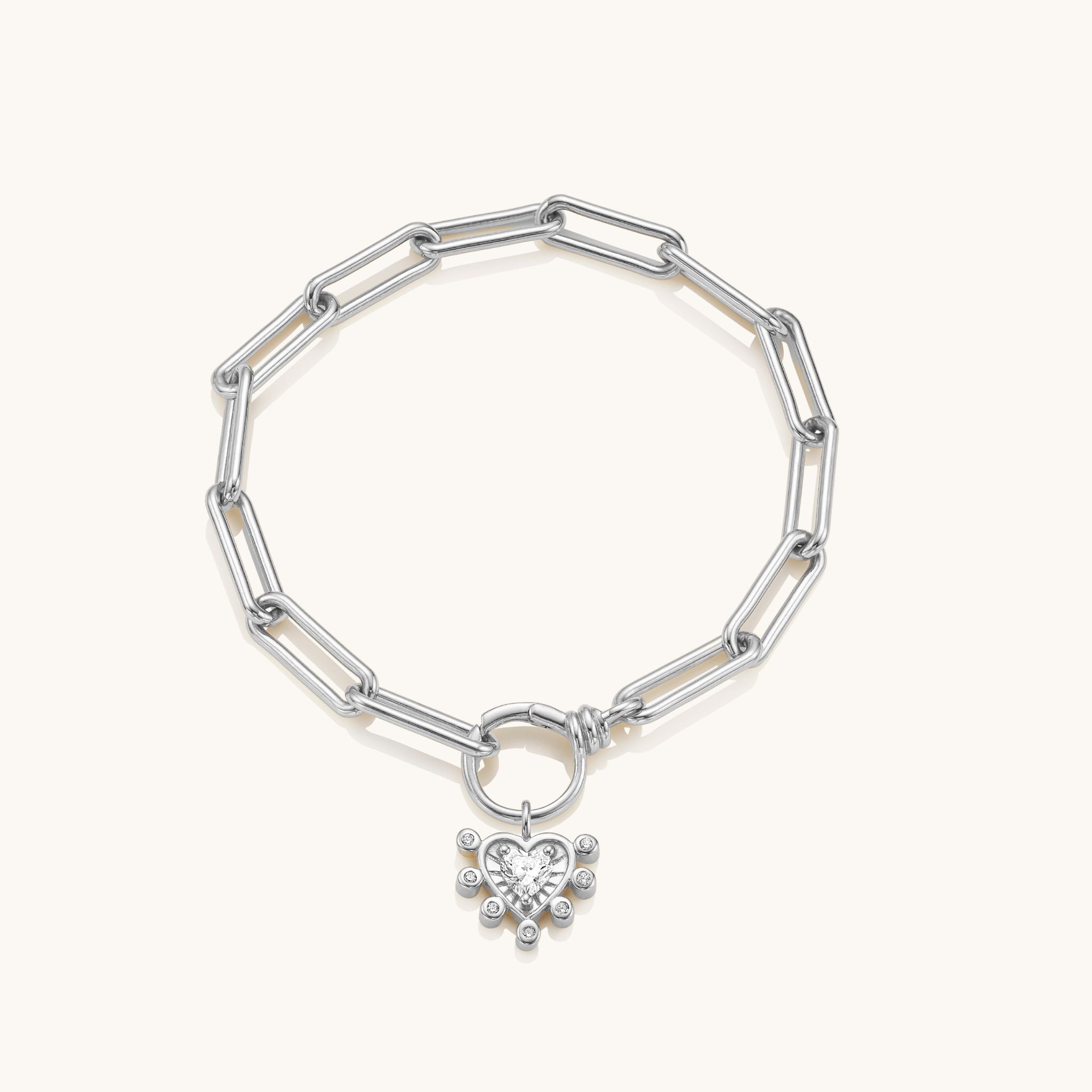 The Silver Formes Heartbreak Charm (Drop only)