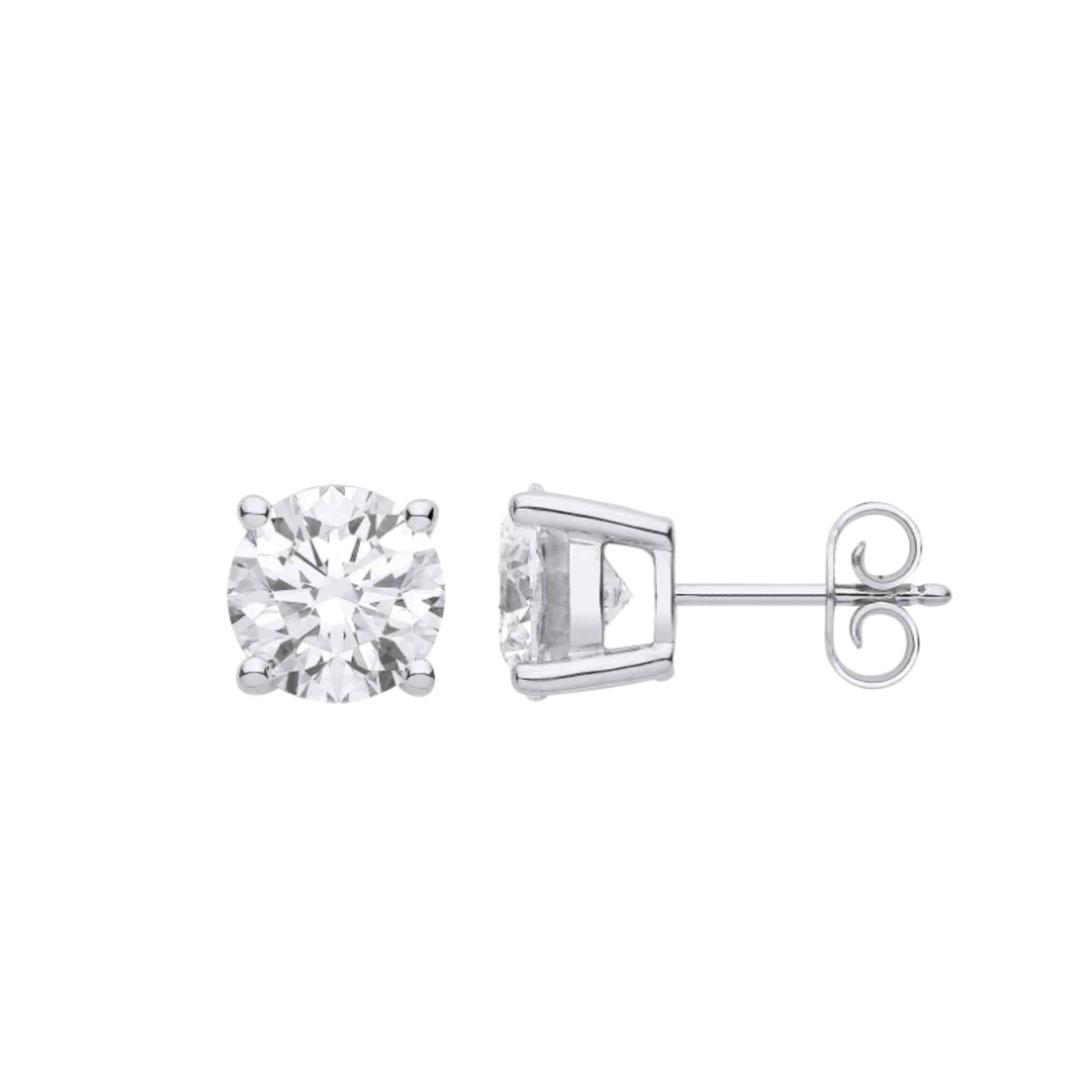 The Classic Lab-Diamond Studs