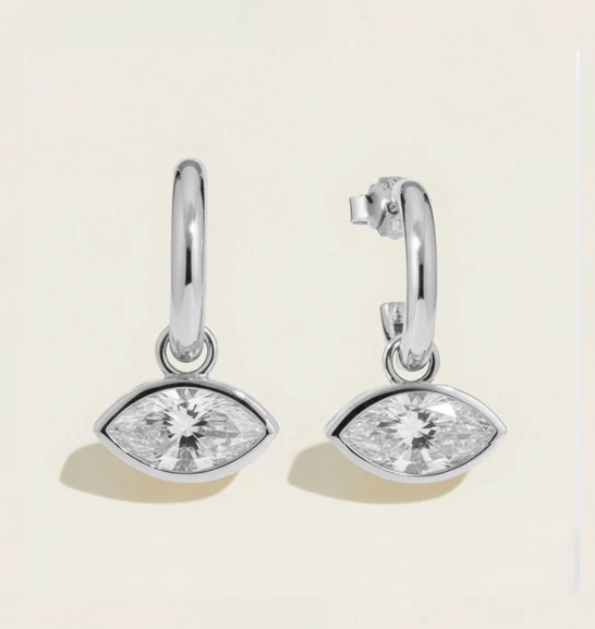 The Gold East-West Earrings