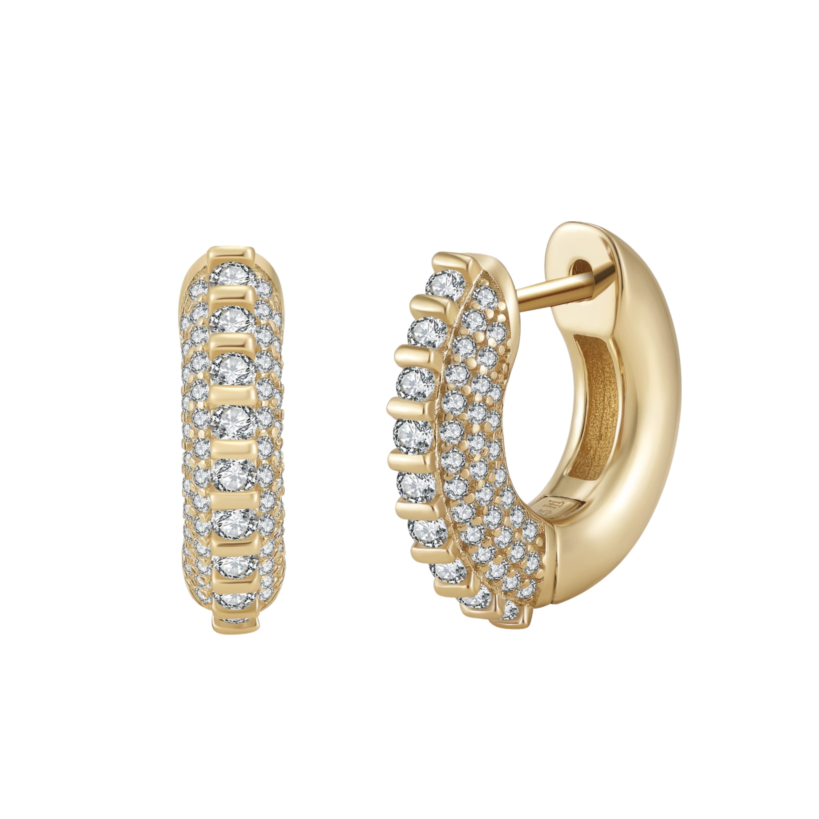 The Gold Astrid Hoops (Pre-order)