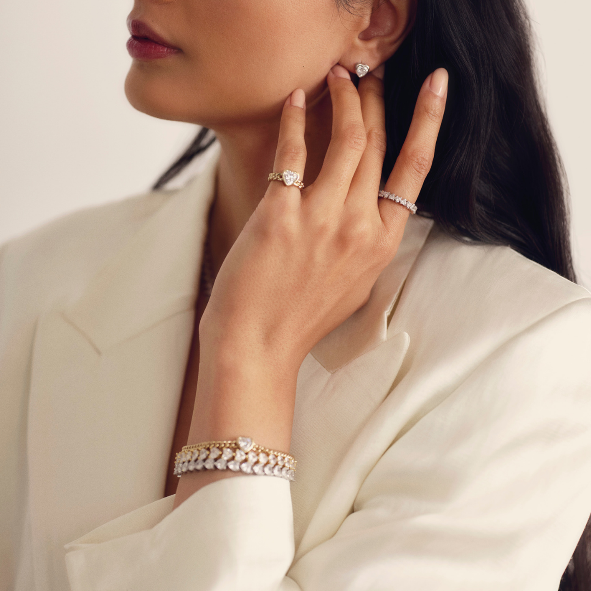 Gold Mon Coeur Set