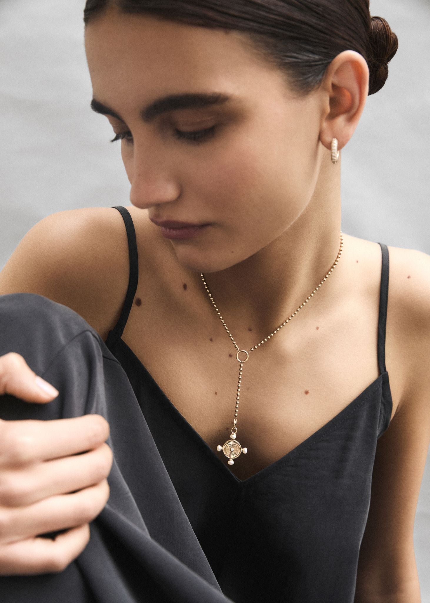 The Gold Astrid Hoops (Pre-order)