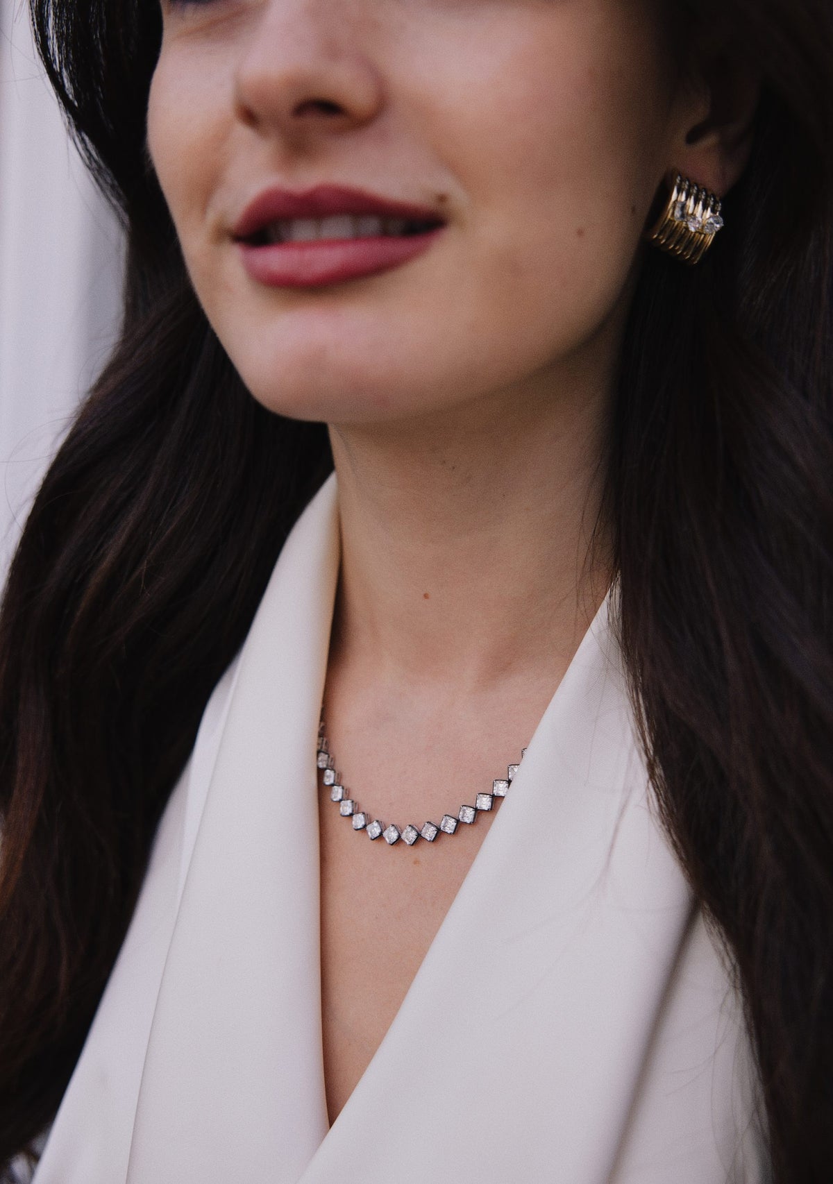 The Moissanite Nocturne Necklace