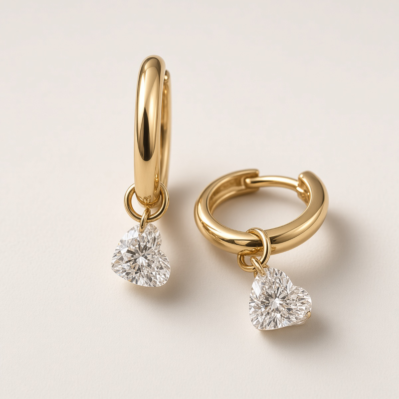 The Naked Heart Earrings