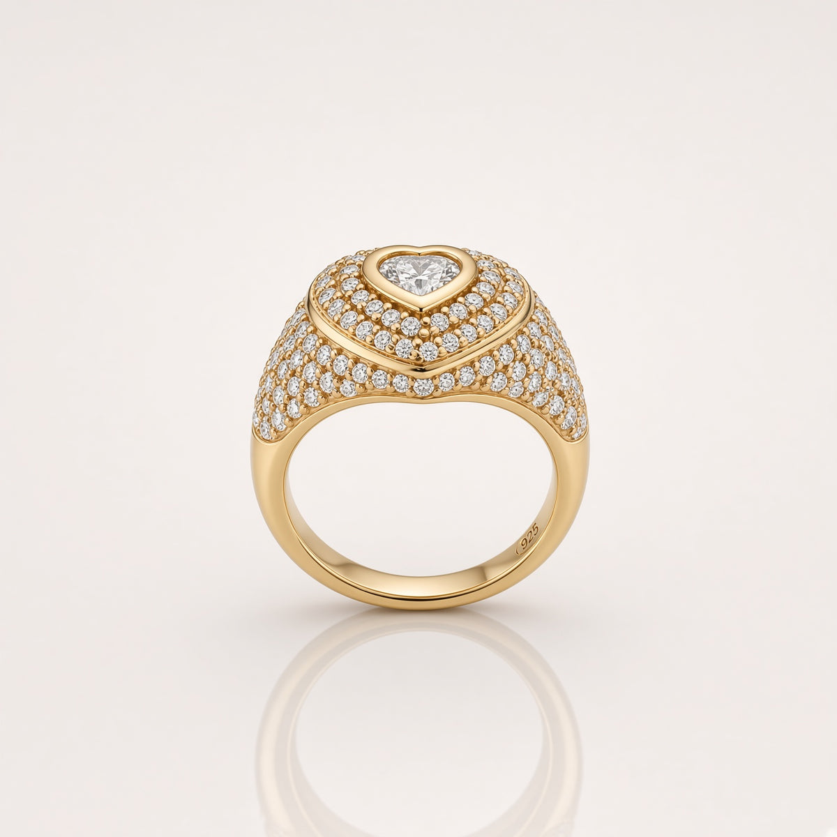 The Heart of Gold Ring