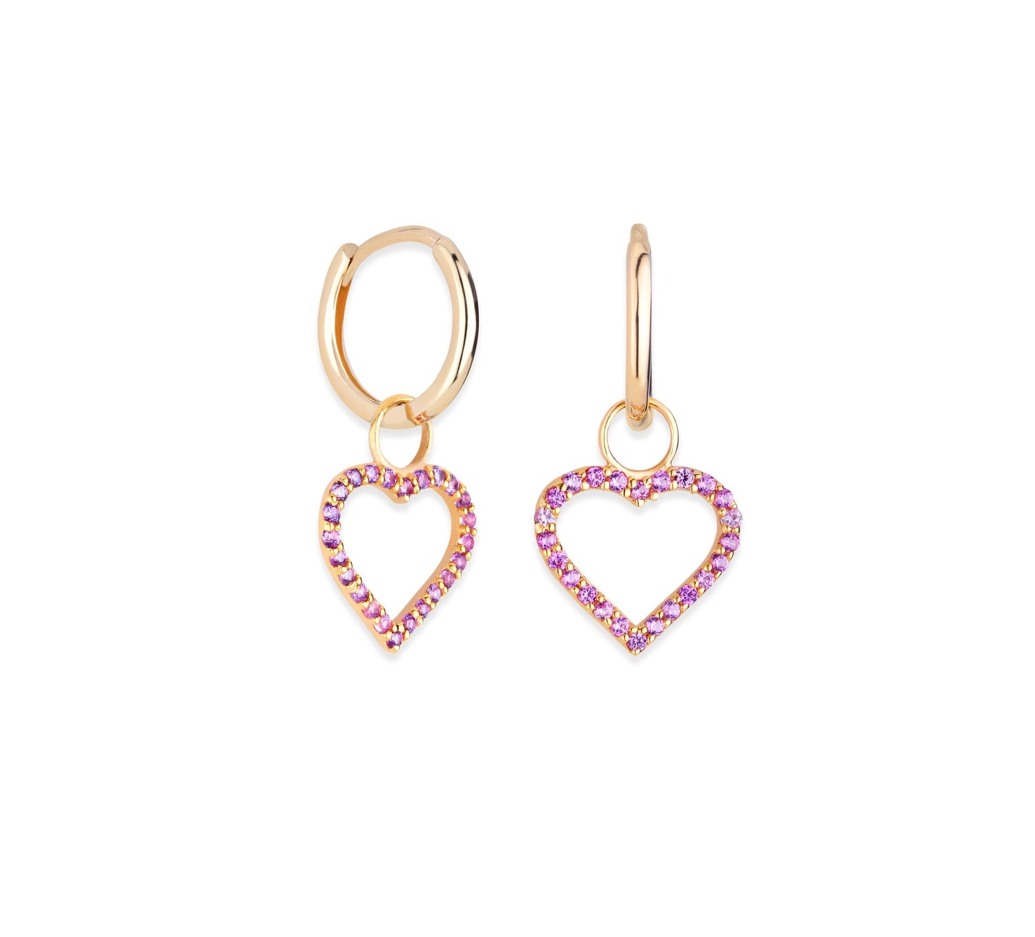 The Yellow and Pink Sapphire Sweet-Hearts