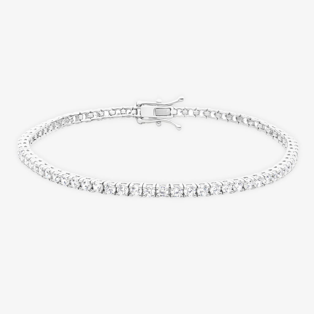 The Slim Moissanite Tennis Bracelet