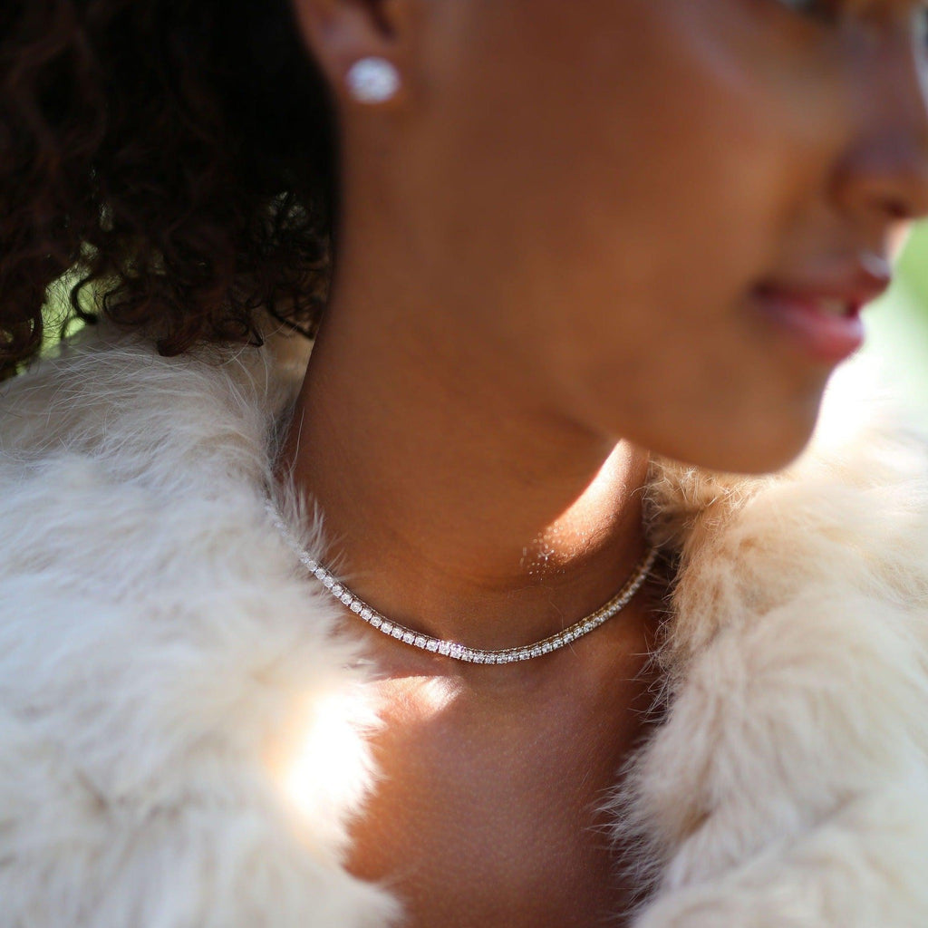 The Silver 'Diamond' Collar