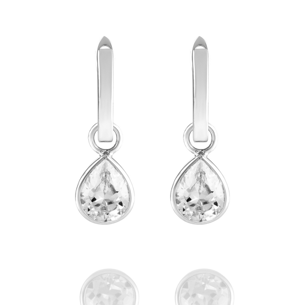 The Silver Greta Earrings