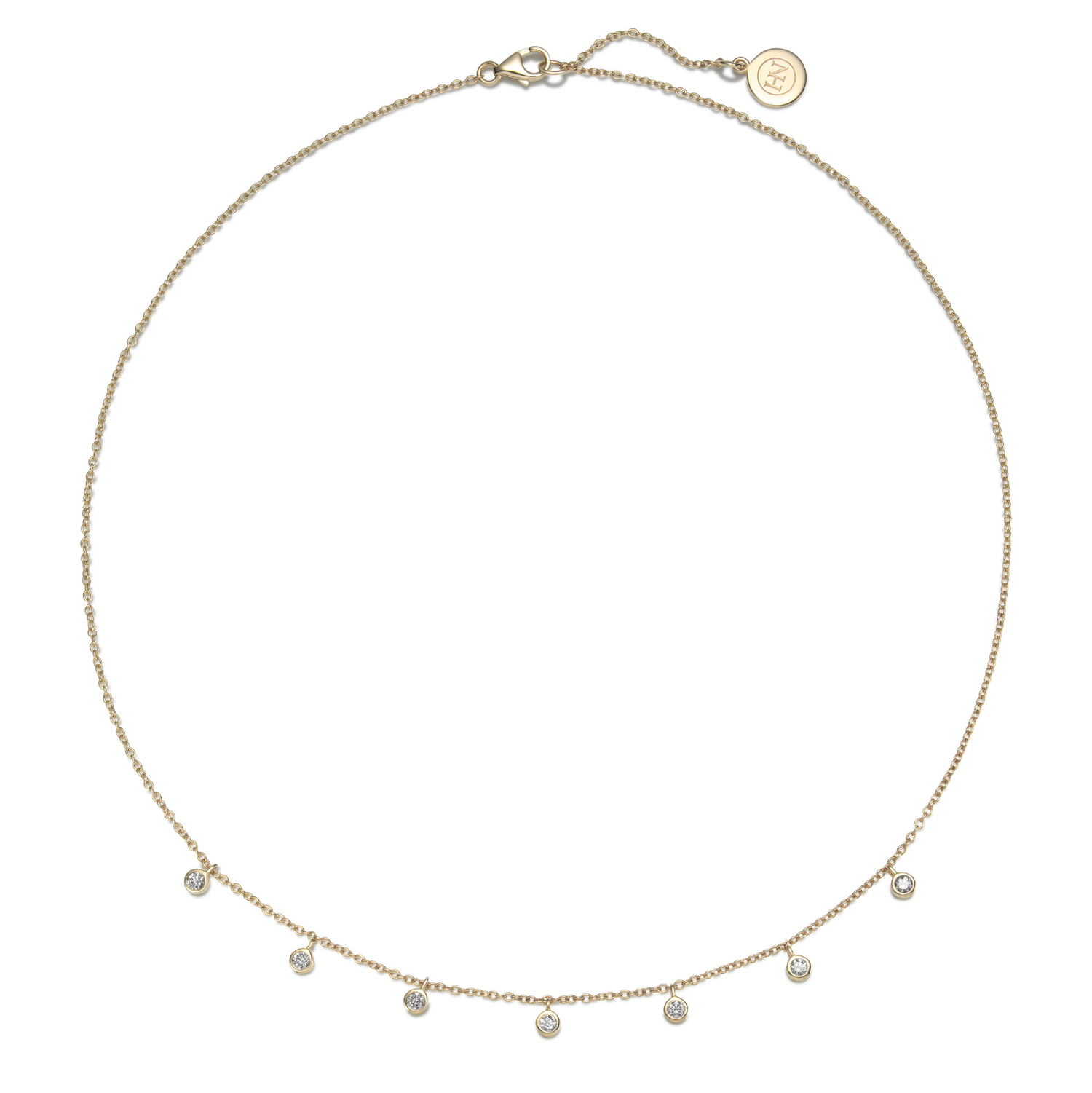 The Floating Diamond Necklace