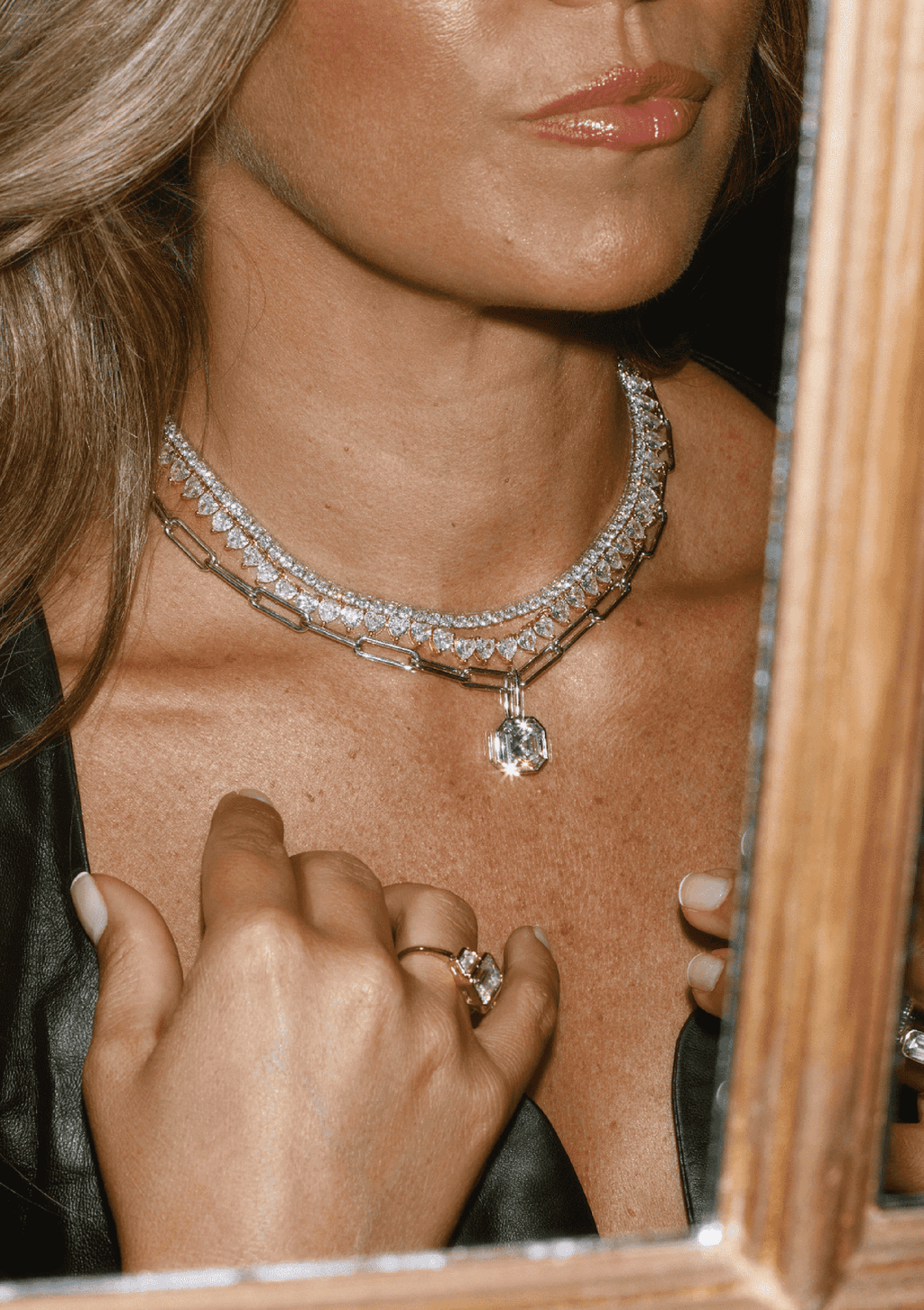 The Silver Marilyn Necklace