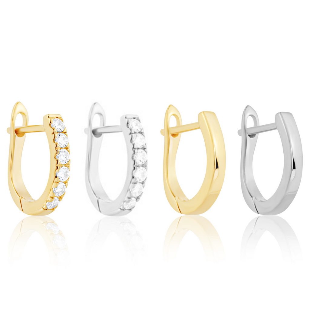 The Leverback Hoops